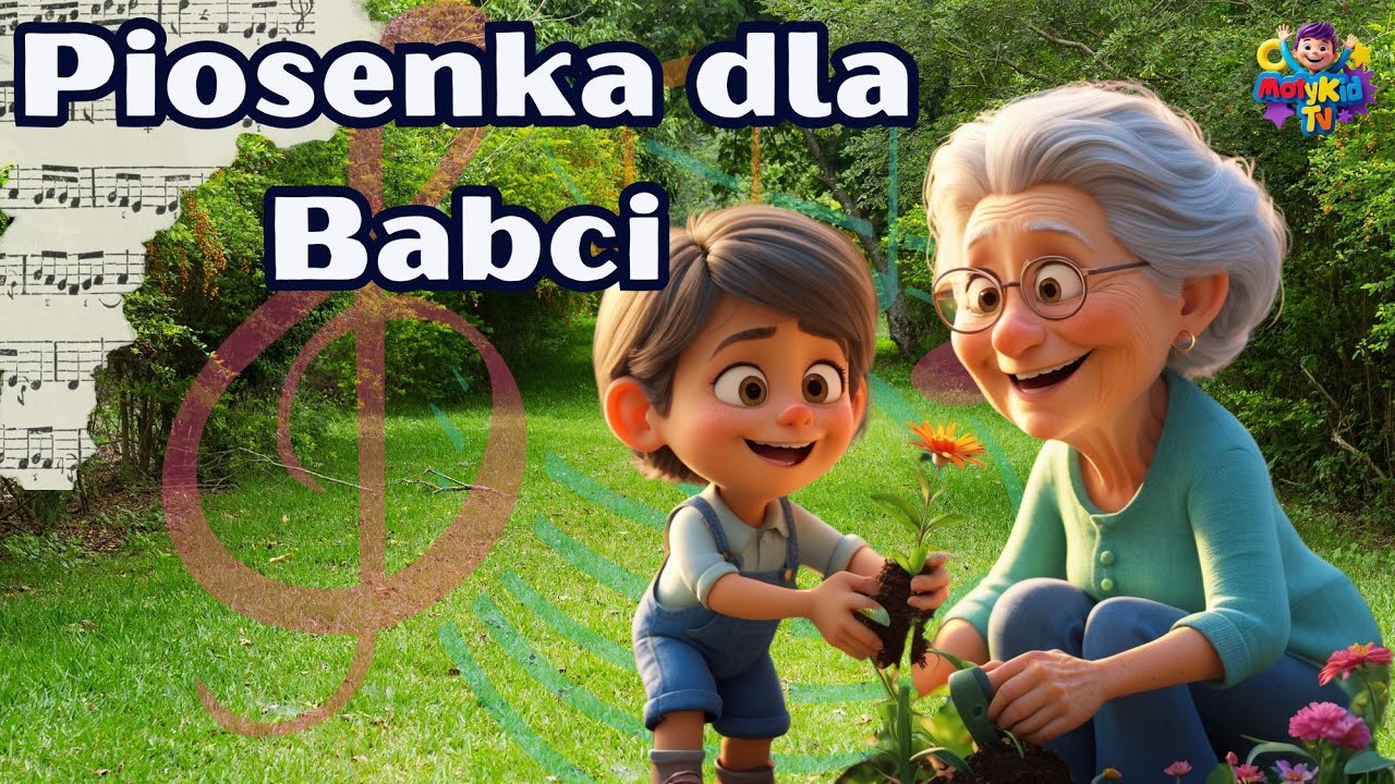 Piosenka Dla Babci Maria Terlikowska Najpiękniejsza Piosenka na Dzień Babci 🎵 Dla Dzieci i Rodziców | Uczymy