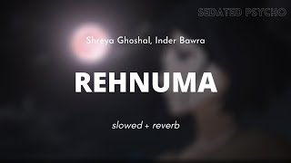 rehnuma (slowed+reverb) | Shreya Ghoshal, Inder Bawra | BOLLYWOOD MUSIC