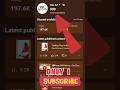 Sirf 1 Subscribe 🥺 / Need Only One Subscriber ❤️#shorts #shortfeed #1000subscriber
