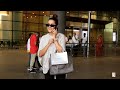 Sanna suri spotted at international airport mumbaihungama media group