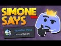 SIMONE SAYS EVENT IN DISCORD!! (Very CONFUSING!)