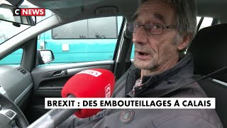 Brexit : des embouteillages à Calais avant la fermeture des frontières