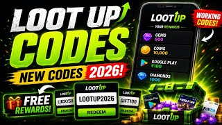 ALL NEW Loot Up Codes 2026 🎁 Free Rewards &amp; Gems!