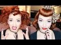 Sweet Retro Girl - Pinup Hair Tutorial