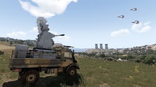 Ukraine's Advanced Anti-Air Weapons Blocked The Invasion Of Russian Fighters - Arma 3