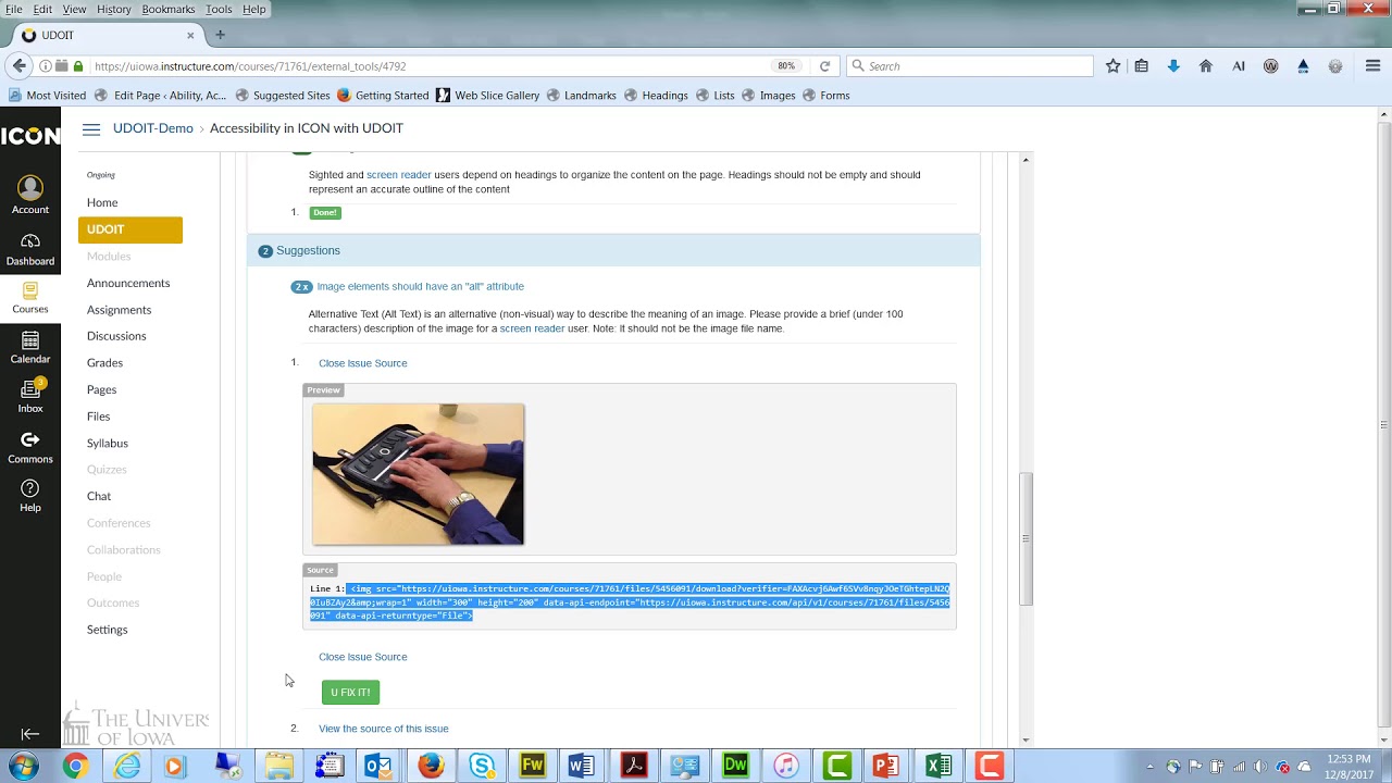 UDOIT @ The University of Iowa