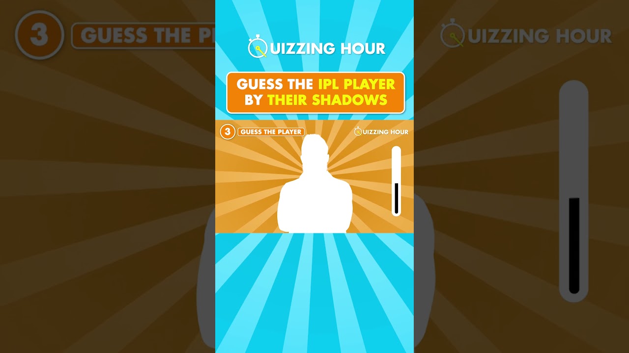 Guess the IPL Player by Their Shadows | Part 2 | IPL Quiz | IPL 2023 