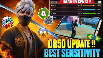 OB50 BEST 🔥 SENSITIVITY ❓🥶 |  OB50 UPDATE REALITY 🤯❌ |  ✅ MECHANISM 💀 WITH PROOF 😱 | 