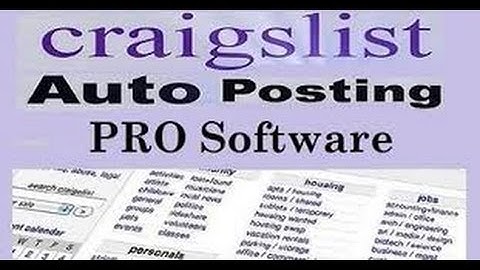 Craigslist Auto Posting Software |  Craigslist Ad Renewing Software