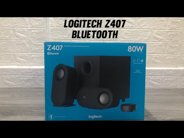 Logitech Z407 Bluetooth Review - Mở hộp loa vi tính 2.1 ngon nhất trong phân khúc !!!
