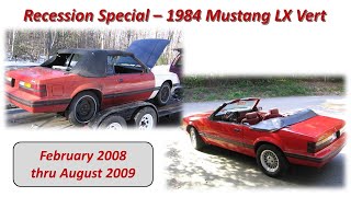 The 'Recession Special' 1984 Mustang LX Convertible by Joe Turbo 1,157 views 2 years ago 7 minutes, 57 seconds