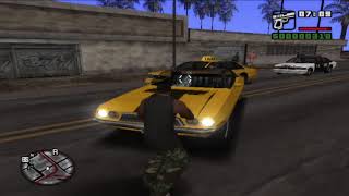 GTA San Andreas modded (PS2 Version) Test gameplay