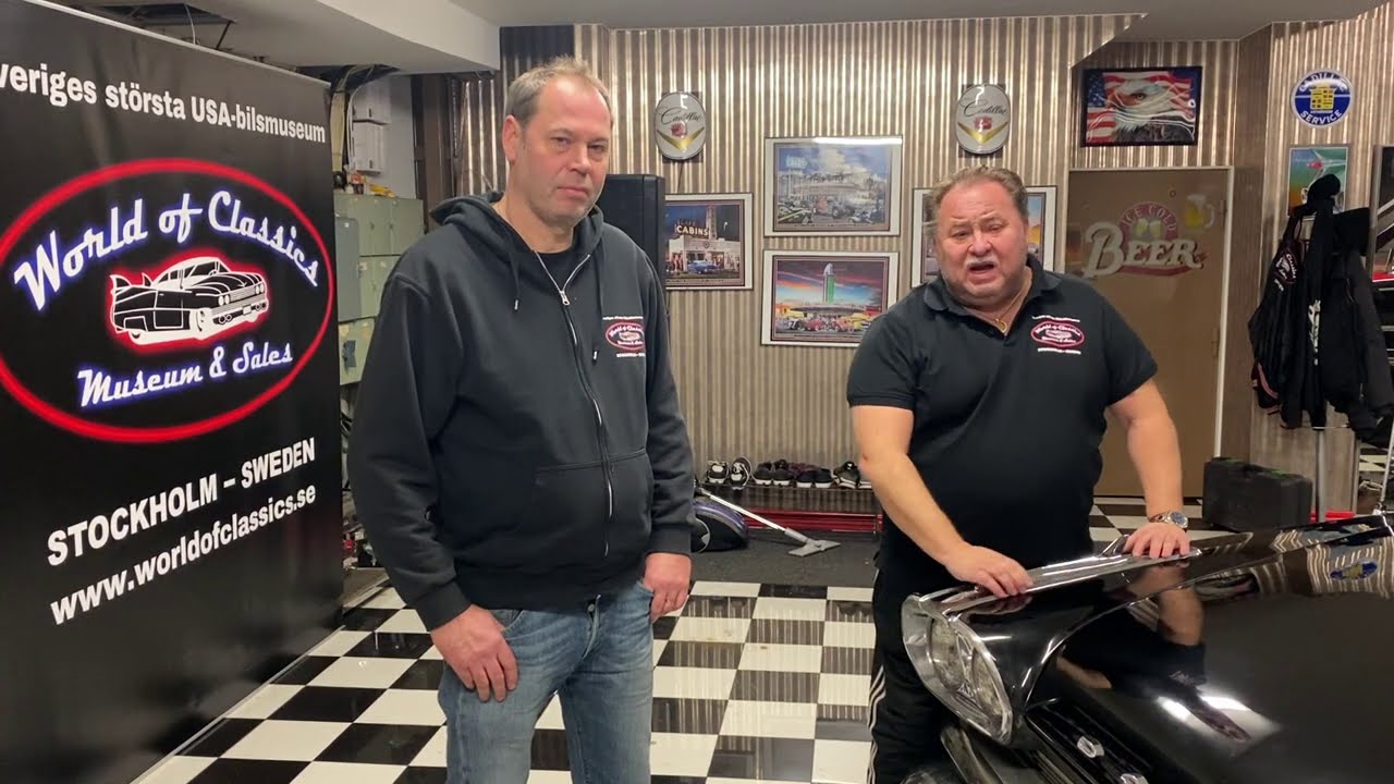 Dodge Polara Coupe -60 med Leif-Ivan Karlsson och Stefan Wernestrand