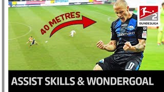 No-Look Backheel Ist & 40-Metre Goal