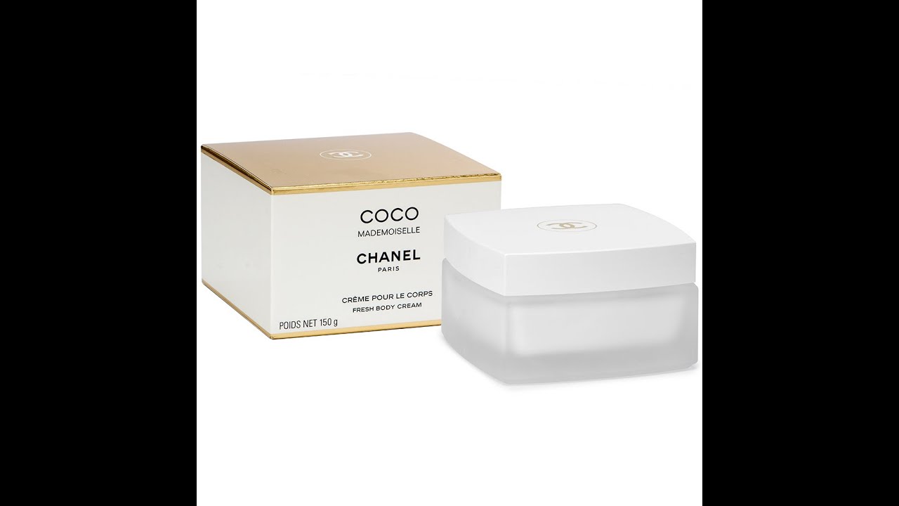 coco mademoiselle chanel creme pour le corps