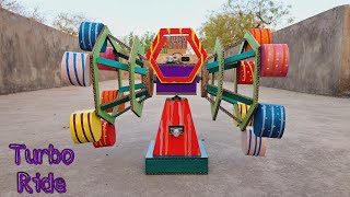 How to Make Amazing Amusement Park Turbo Ride | Turbo Ride | Electric Carnival Ride