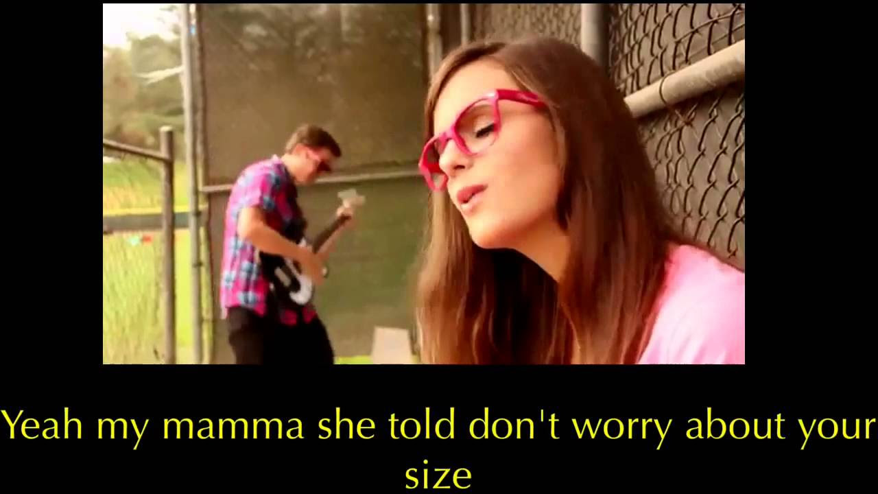 All About That Bass - Tiffany Alvord ft Tevin (lyrics)