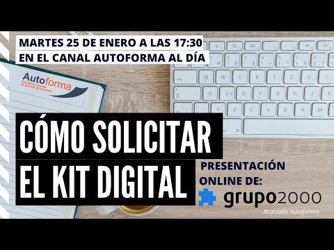 KIT DIGITAL  ?  CÓMO SOLICITAR - Ayudas PYMES y Autónomos - ?. Acelera Pyme - ? Agente digitalizador