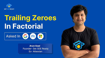 How to Find Trailing Zeros in n! | Efficient Factorial Zero Count Explained
