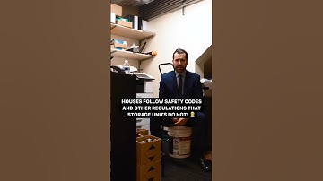 Do you know anyone living in a storage unit? 😬