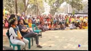 Classic dance of Basanta Utsab in Dhaka University
