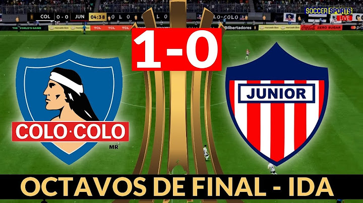 Colo Colo vs Junior 1-0 | Copa Libertadores 13/08/2024 | Partido Completo HD