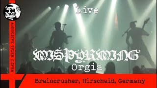 Live MISÞYRMING (Orgia) 2024 - Braincrusher, Hirschaid, Germany, 22 Mar