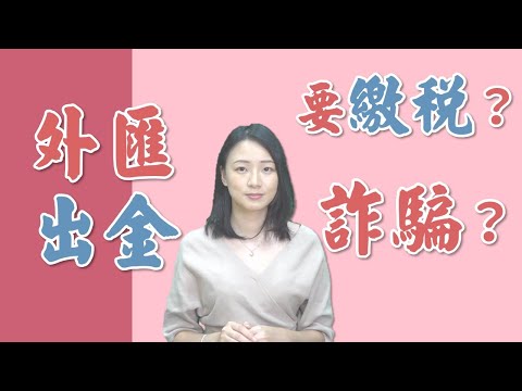 【拒絕詐騙篇】外匯出金要繳稅嗎 by外匯小精靈元元