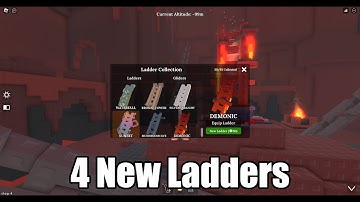 Roblox: Simple Steps - 4 New Ladders (Update 3)