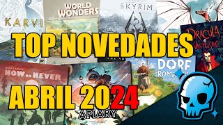 🔥 TOP NOVEDADES juegos de mesa ABRIL 2024 🔥