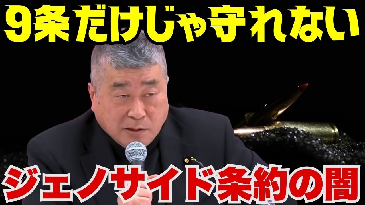 9条で命は守れるか？伊勢崎賢治が暴く⚡「ジェノサイド条約」の闇