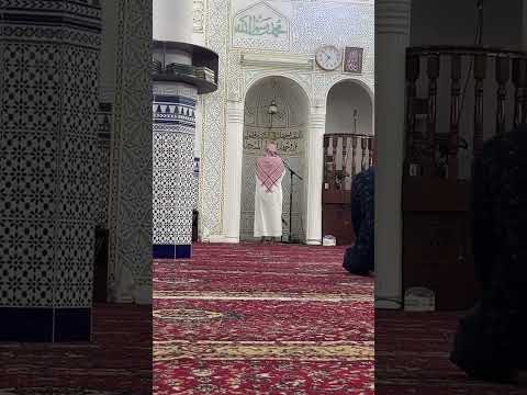 آذان المغرب من مسجد دار السلام جدة حي الفيصلية شارع المكرونة