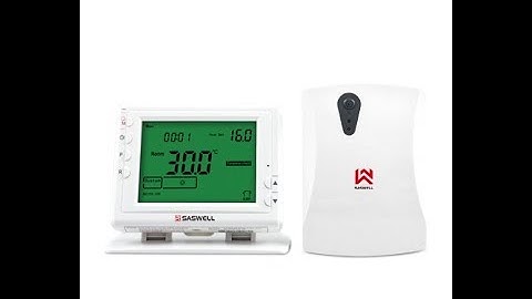 [SLO] Saswell SAS908XWHB-7-RF Povezovanje / Parjenje termostata in sprejemnika