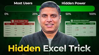 Excel Hidden Trick | Control Positive, Negative, Zero Values