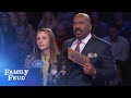 Steve Harvey is STUNNED! AMAZING COMEBACK on the Feud!!! | Family Feud