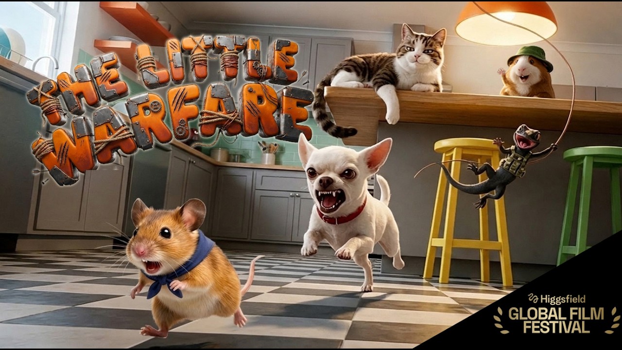 The Little Warfare, an AI film by kasidit jitkaroon