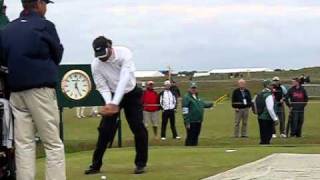 LUCAS GLOVER 2ND HOLE 2011 OPEN GOLF ROYAL ST GEORGE'S.avi
