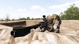 Тушино - 26.01.19 | Работает снайперская пара (Arma 3)