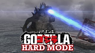 Godzilla (2014) Hard Mode Longplay - GODZILLA [PS4]