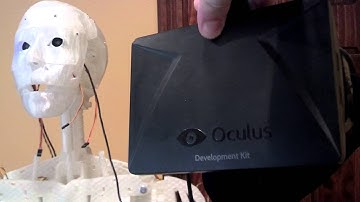 InMoov head tracking with the Oculus Rift