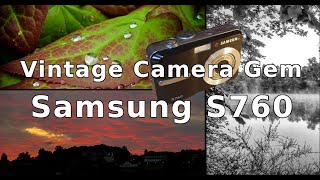 Vintage Digital Camera Gem - Samsung S760