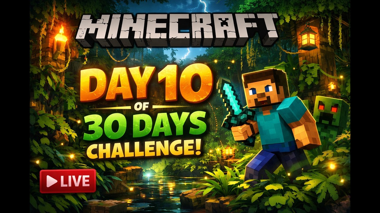 “10 Days Changed EVERYTHING 😳 | Minecraft Challenge” | 30 Day Challenge ...