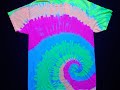 how to make black light reactive tie-dye