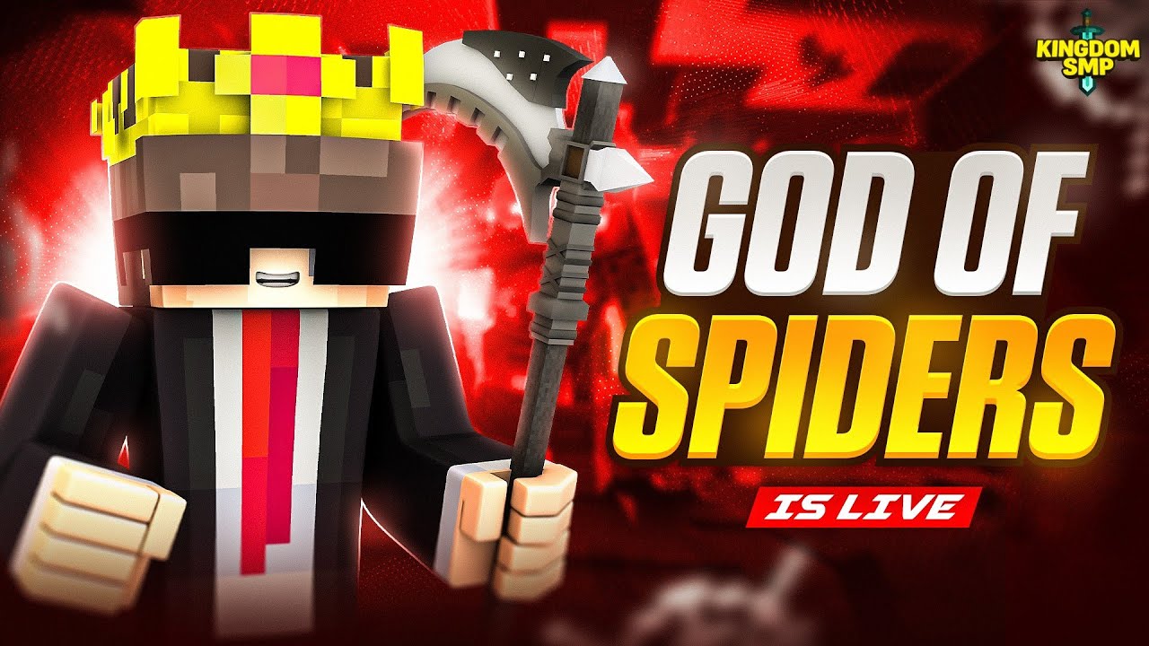 I am Back in Kingdom SMP | SenpaiSpider is LIVE