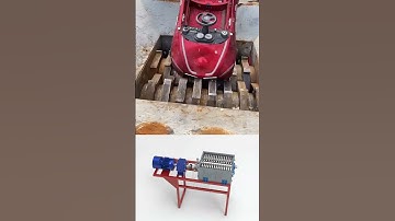 Shredder Machine #shorts  #cad #mechanical #mechanism