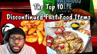 The Top Ten Discontinued Fast Food Items