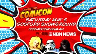 Central Coast Comicon Promotion 2018