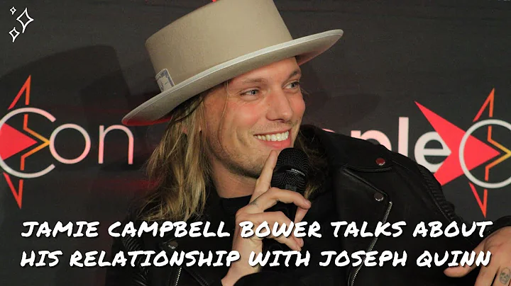 Jamie Campbell Bower talks about his relationship ...