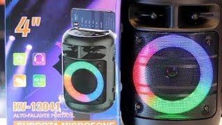 (Unboxing) Caixa de som Inova KV- 12041