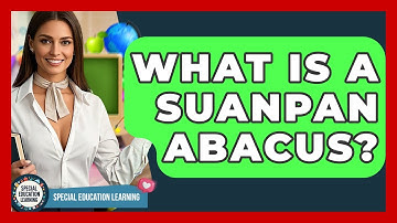 What Is A Suanpan Abacus? - Special Education Learning